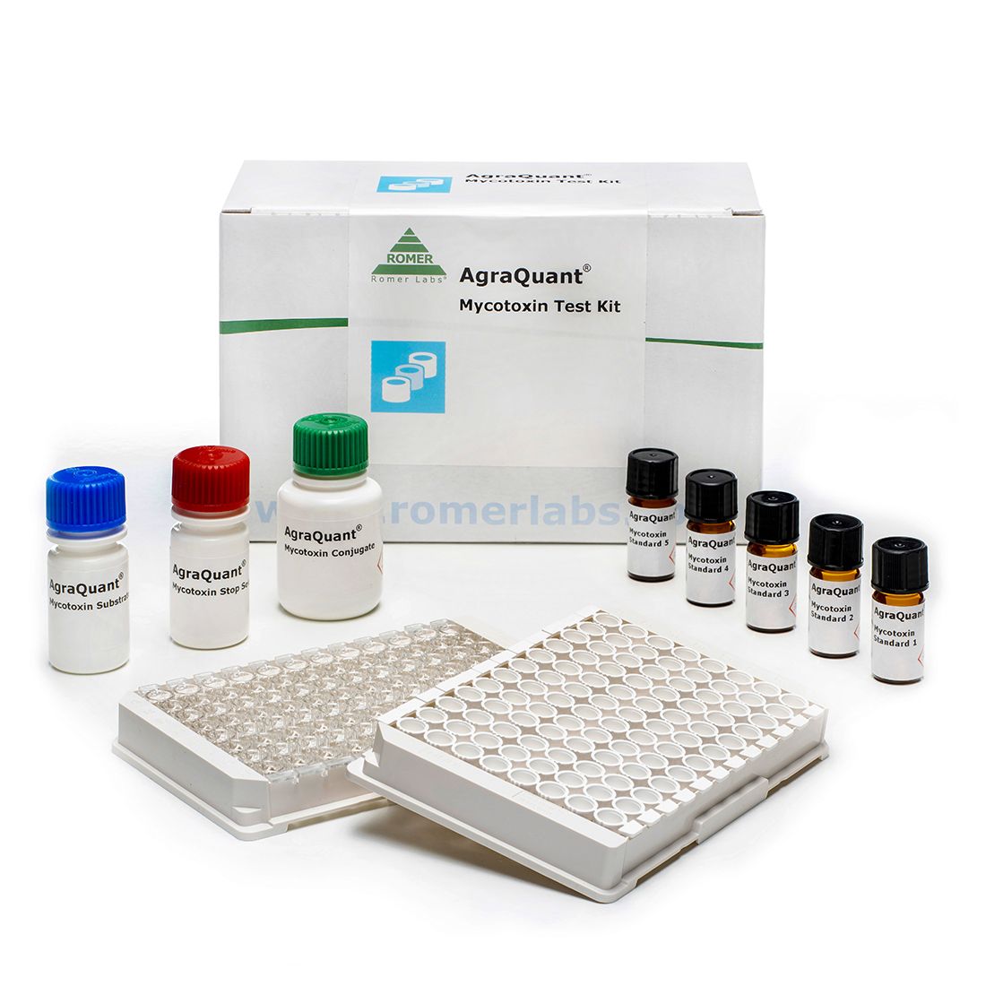 AgraQuant® Total Aflatoxin ELISA Test (LOD 3 ppb)